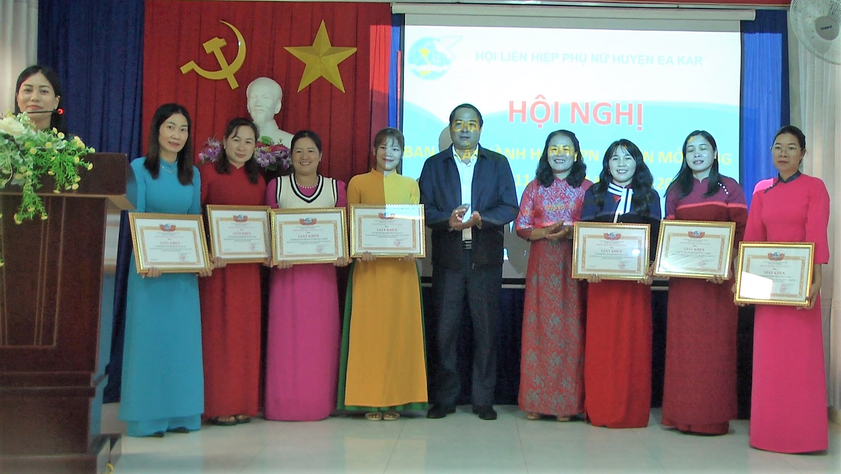 Hội LHPN huyện Eakar tổ chức Hội nghị tổng kết công tác hội, công tác quản lý nguồn vốn ủy thác  năm 2024 và đề ra phương hướng nhiệm vụ năm 2025